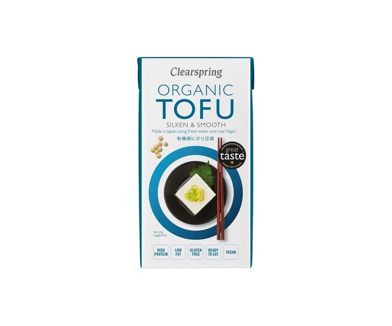 Tofu sedoso japonés 300 g Clearspring