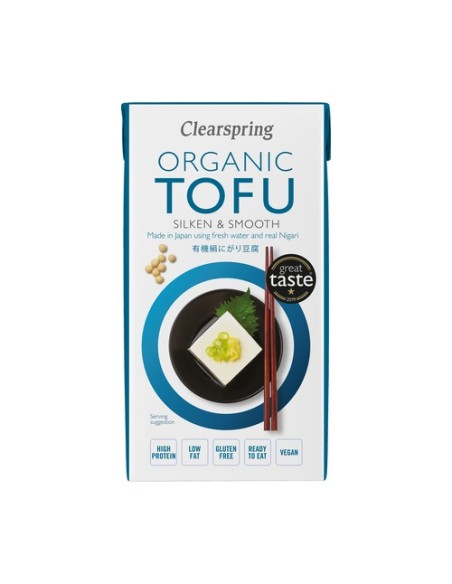 Tofu sedoso japonés 300 g Clearspring