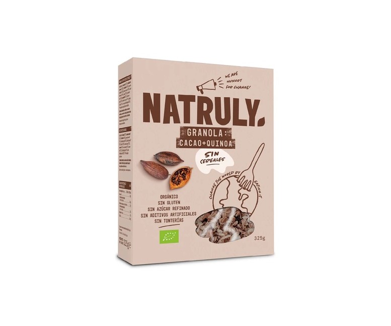 Granola Cacao y Coco BIO 325 g Natruly