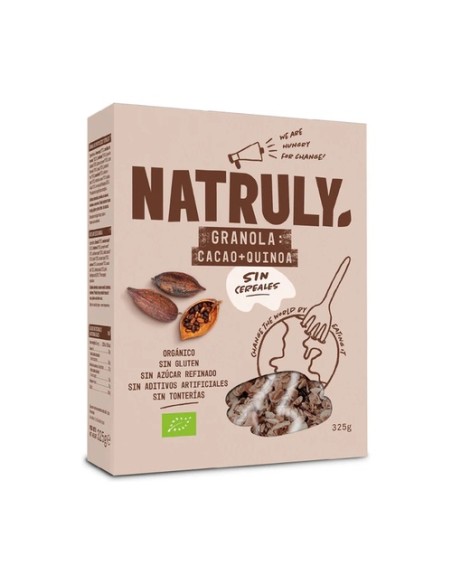 Granola Cacao y Coco BIO 325 g Natruly