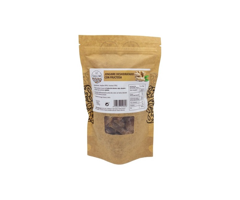 Jengibre deshidratado con fructosa 250 g (Jengibre) Int-Salim