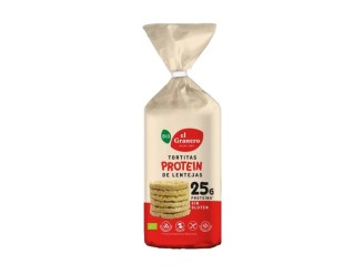 Tortitas de Lentejas con Proteína Bio