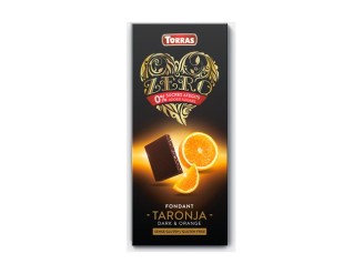 Zero chocolate negro con naranja