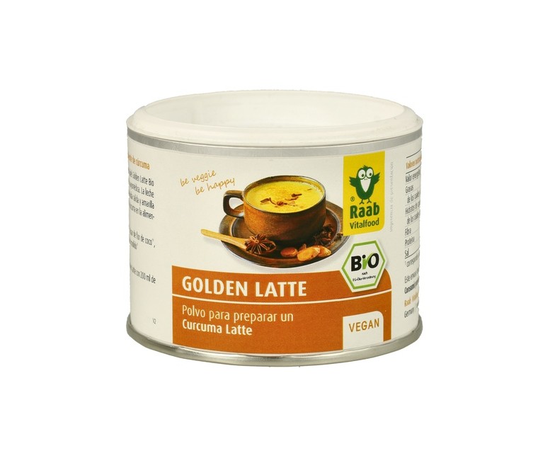 Golden latte polvo 70 g Raab