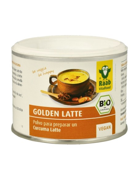 Golden latte polvo 70 g Raab