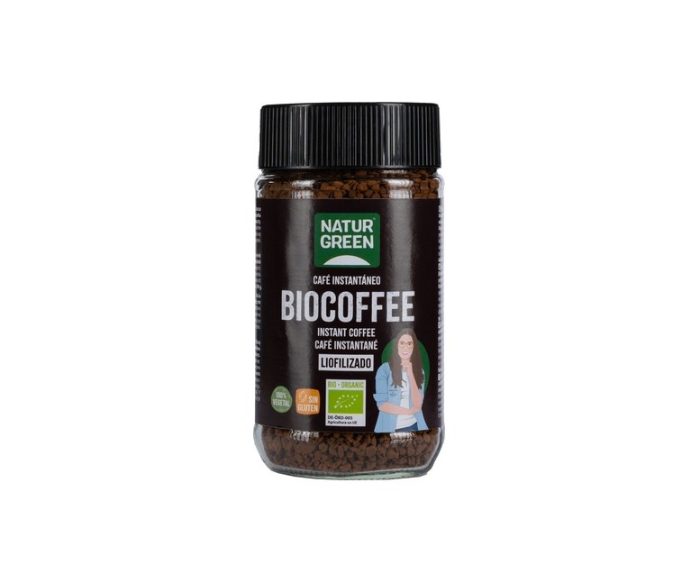 BioCoffee café instantáneo Bio 100 g de polvo (Café) NaturGreen