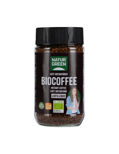 BioCoffee café instantáneo Bio 100 g de polvo (Café) NaturGreen