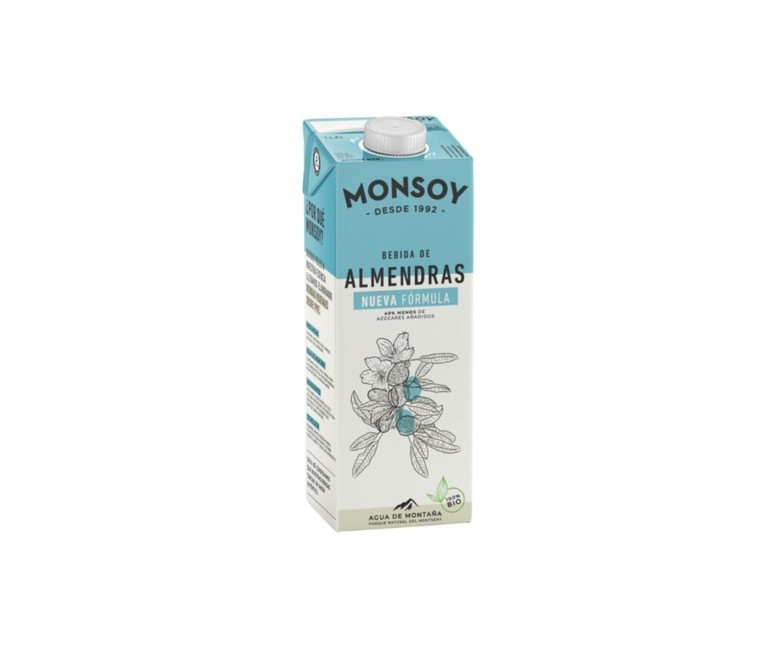 Bebida de Almendras bio 1 L (Almendra) Monsoy