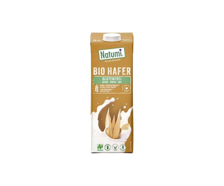 Bebida de avena sin gluten Bio 1 L (Avena) Natumi