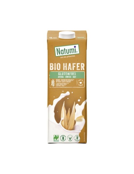 Bebida de avena sin gluten Bio 1 L (Avena) Natumi