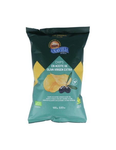 Patatas fritas con aceite de oliva extra virgen 100 g Cal Valls