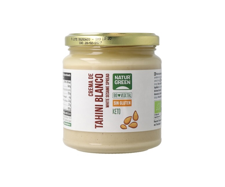 Tahín blanco Bio 300 g de crema NaturGreen