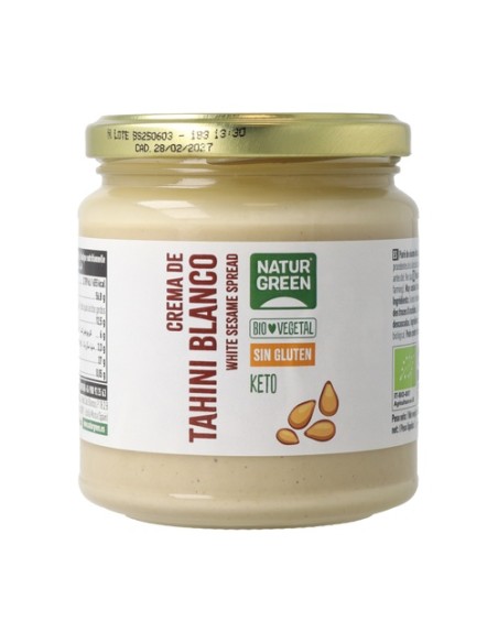Tahín blanco Bio 300 g de crema NaturGreen