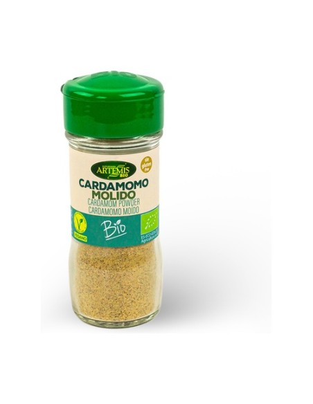 Cardamomo molido especia Bio 30 g de polvo Artemis