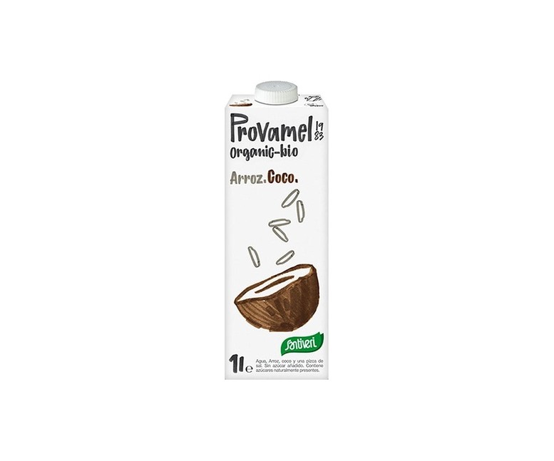 Bebida de Arroz con Coco sin gluten 1 L (Coco) Provamel