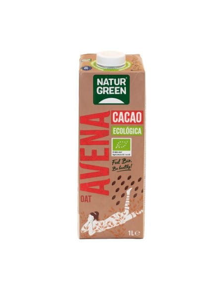 Bebida de avena y cacao Bio 1 L (Cacao - Avena) NaturGreen