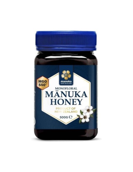 Miel de Manuka MGO 550+ Raw Monofloral 500 g Manuka New Zealand