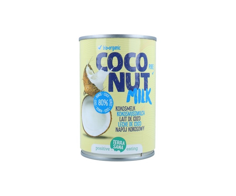 Leche vegetal de coco 400 ml Terrasana