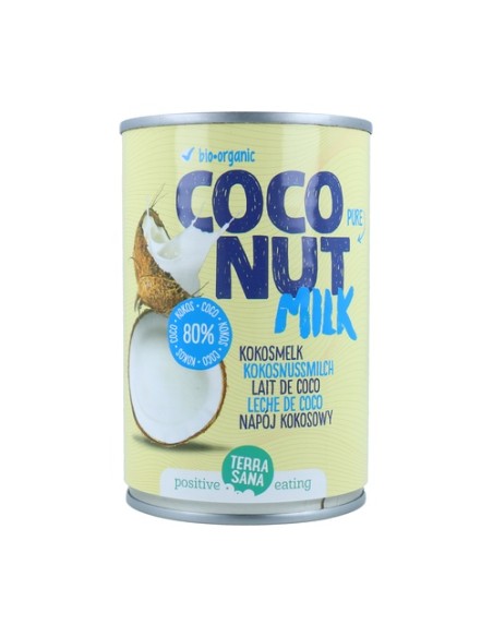 Leche vegetal de coco 400 ml Terrasana