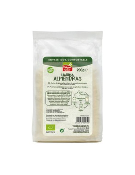 Harina de Almendra bio 100% compostable 200 g La Finestra sul Cielo