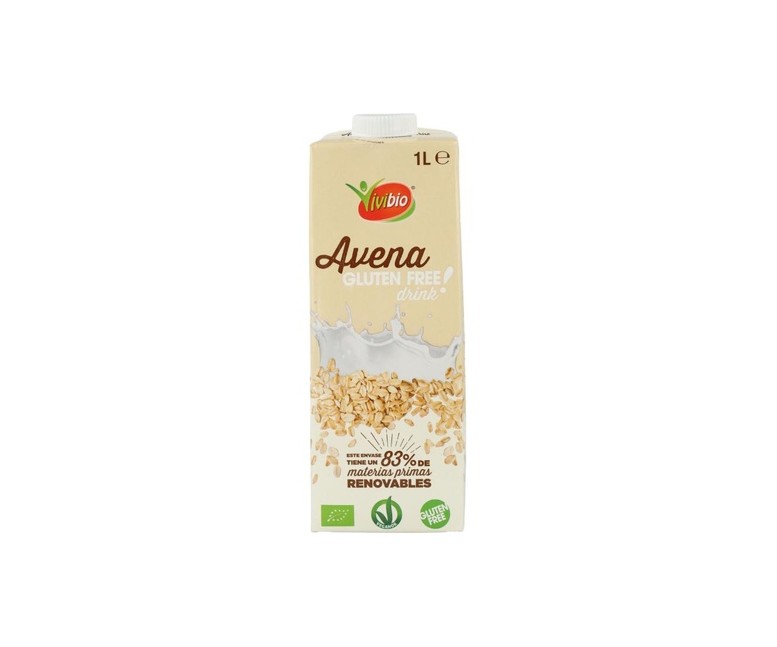 Bebida de avena sin gluten 1 L (Avena) Vivibio