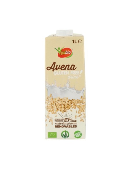 Bebida de avena sin gluten 1 L (Avena) Vivibio