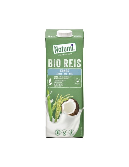 Bebida de arroz y coco Bio 1 L (Coco) Natumi