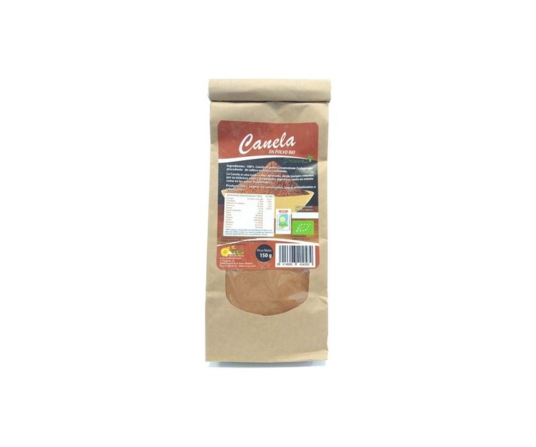 Canela Ceylán polvo Bio 150 g de polvo Dream Foods