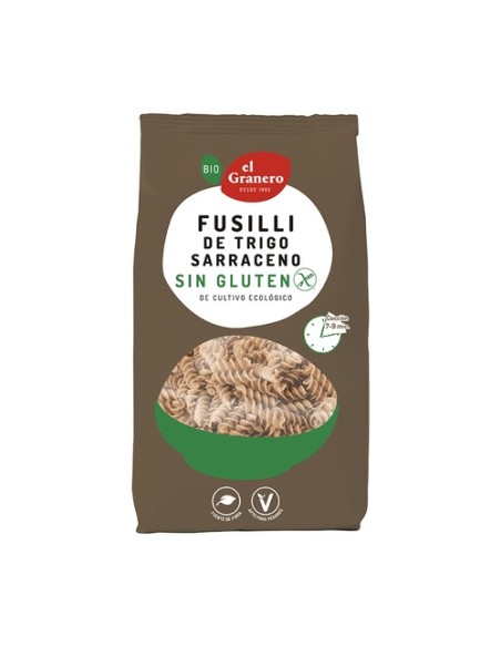 Fusilli de trigo sarraceno 500 g El Granero Integral
