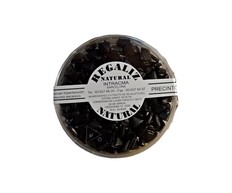 Regaliz natural 24 g (Regaliz) Intracma