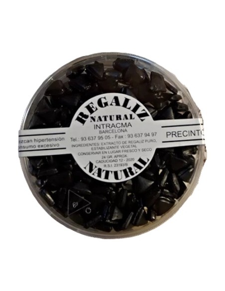 Regaliz natural 24 g (Regaliz) Intracma