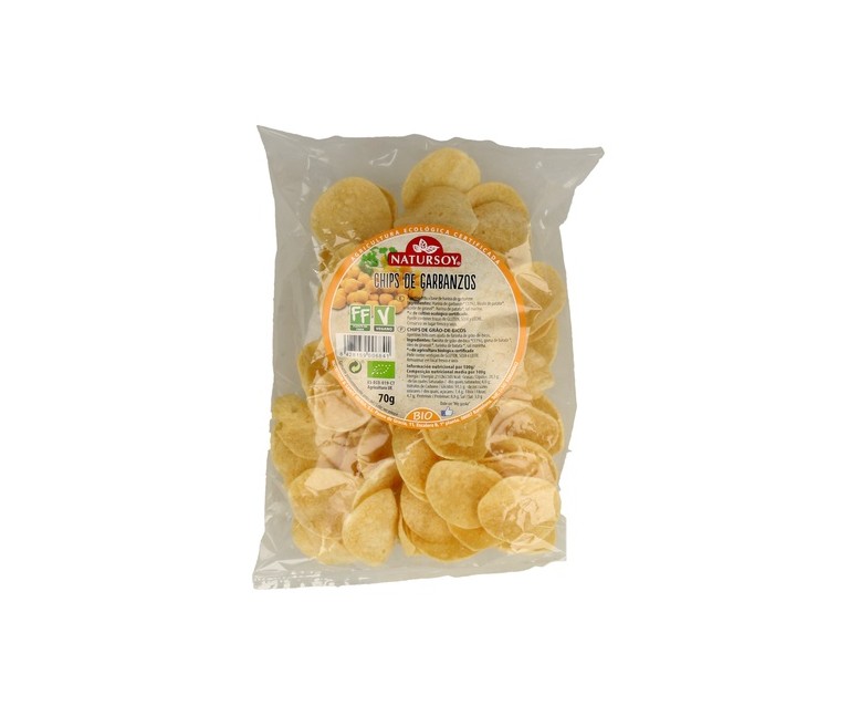 Chips de Garbanzos Bio 70 g Natursoy