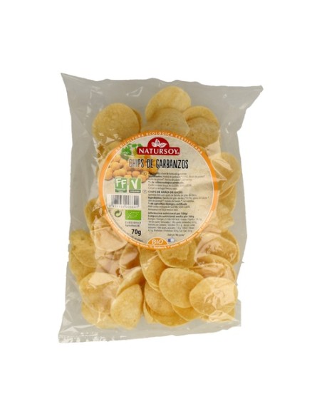 Chips de Garbanzos Bio 70 g Natursoy