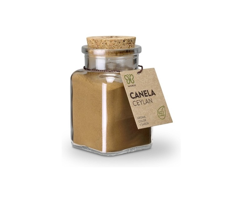 Canela Ceylán molida Eco 50 g de polvo NATURCID