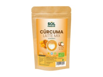Cúrcuma latte mix con leche de coco Bio sin gluten