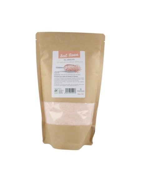 Sal rosa del himalaya fina Bio 1 kg de polvo Dream Foods