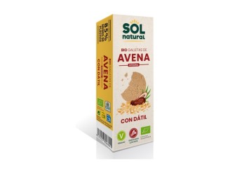 Galletas de avena endulzadas con dátil Bio