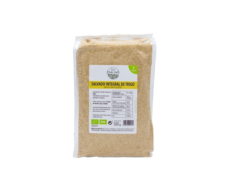 Salvado de trigo integral Eco 500 g (Trigo) Eco Salim