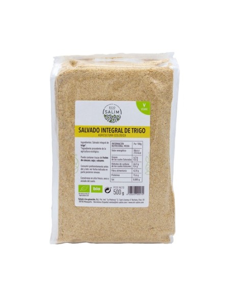 Salvado de trigo integral Eco 500 g (Trigo) Eco Salim