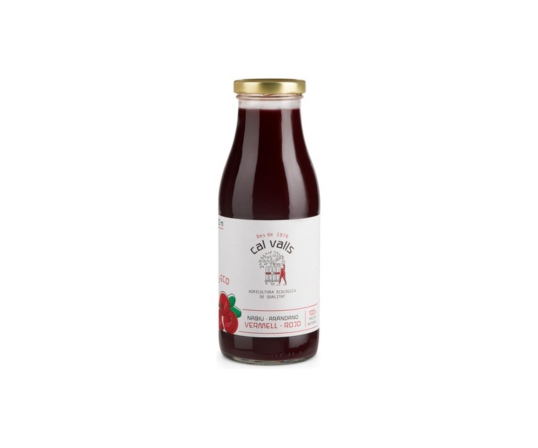 Zumo de arándano rojo Eco 500 ml Cal Valls