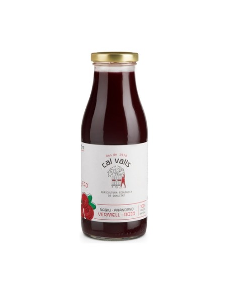 Zumo de arándano rojo Eco 500 ml Cal Valls