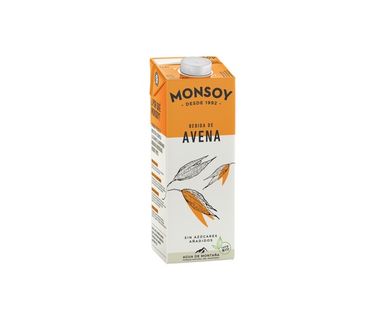 Bebida de avena Bio 1 L (Avena) Monsoy