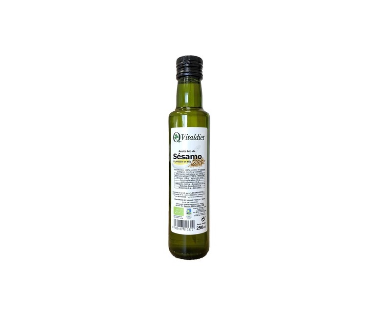 Aceite Sesamo Bio 250 ml de aceite Vitaldiet