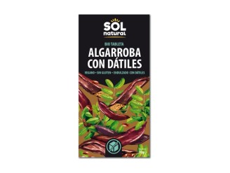 Chocolate vegano de algarroba con dátiles Bio