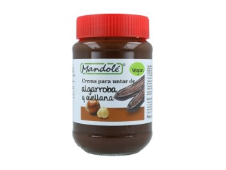 Crema de algarroba y avellana Bio