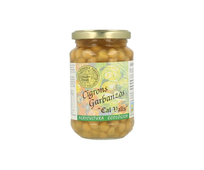 Garbanzos Cocidos Eco 220 g Cal Valls