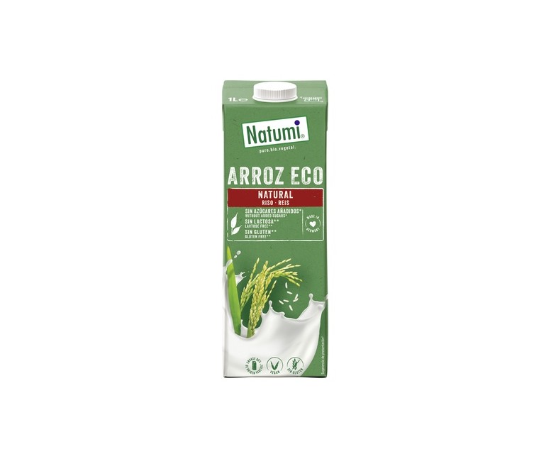 Bebida de arroz natural Bio 1 L Natumi