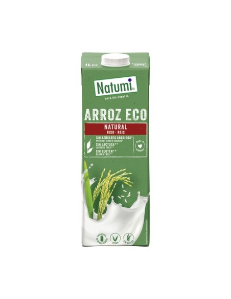 Bebida de arroz natural Bio 1 L Natumi