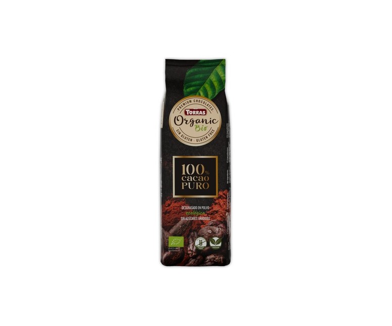 Cacao puro desgrasado en polvo 150 g de polvo (Cacao) Torras