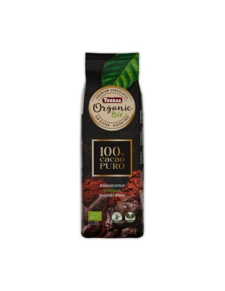 Cacao puro desgrasado en polvo 150 g de polvo (Cacao) Torras